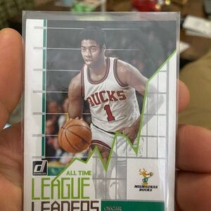 Russ All Time League Legends Card with Green and White Design